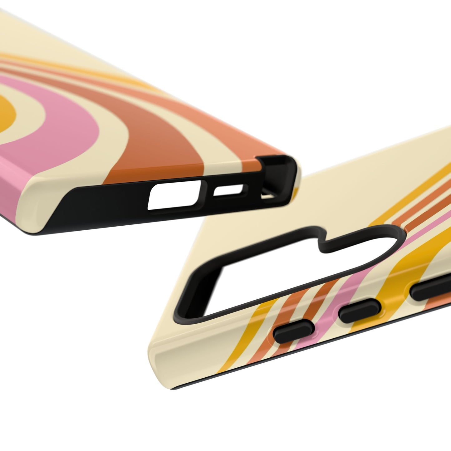 Retro Wave Swirl Samsung Case