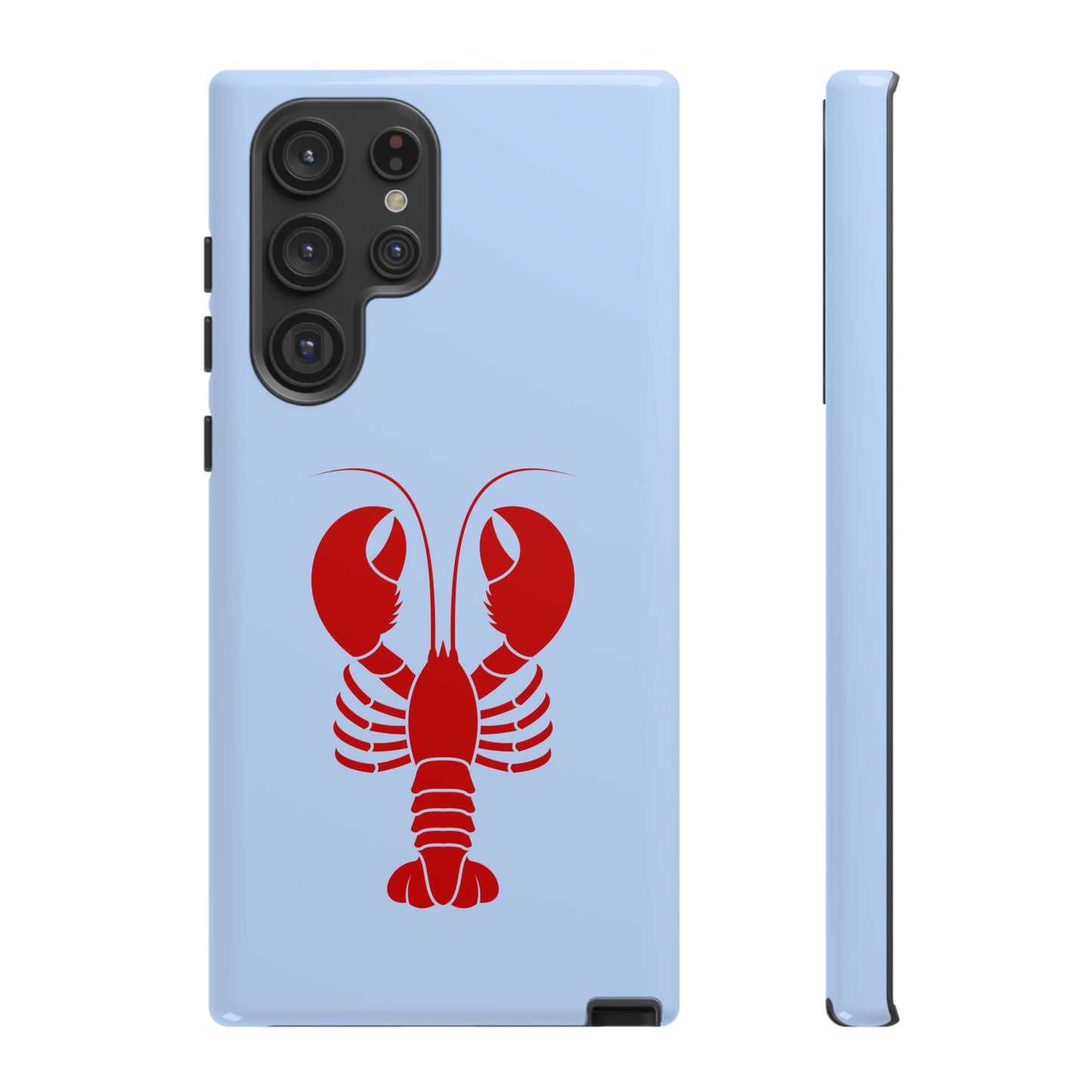 Red Lobster on Sky Blue Samsung Case