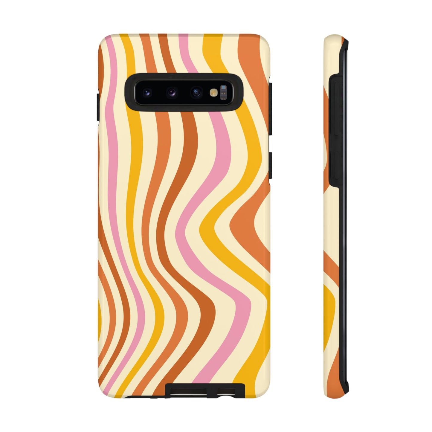 Retro Sunset Wave Samsung Case