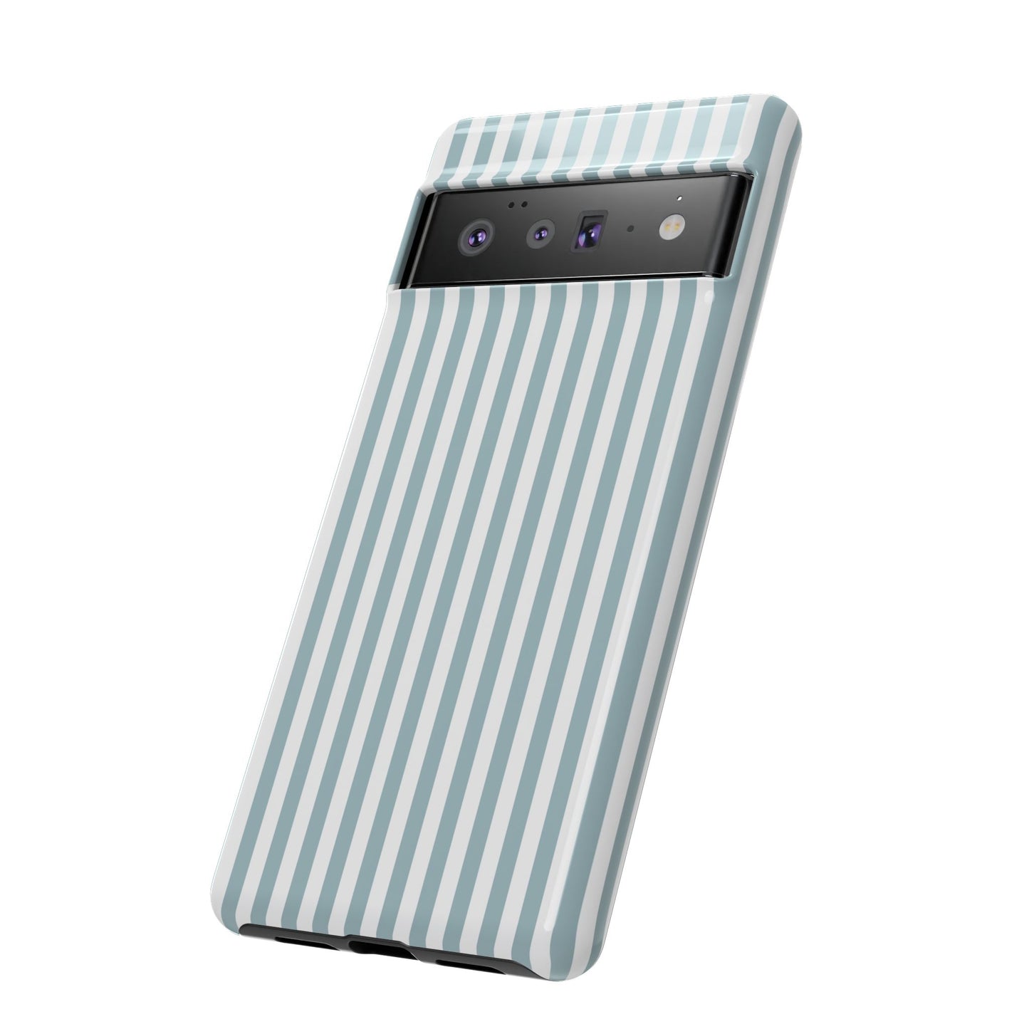 Blue & White Stripe Google Pixel Case