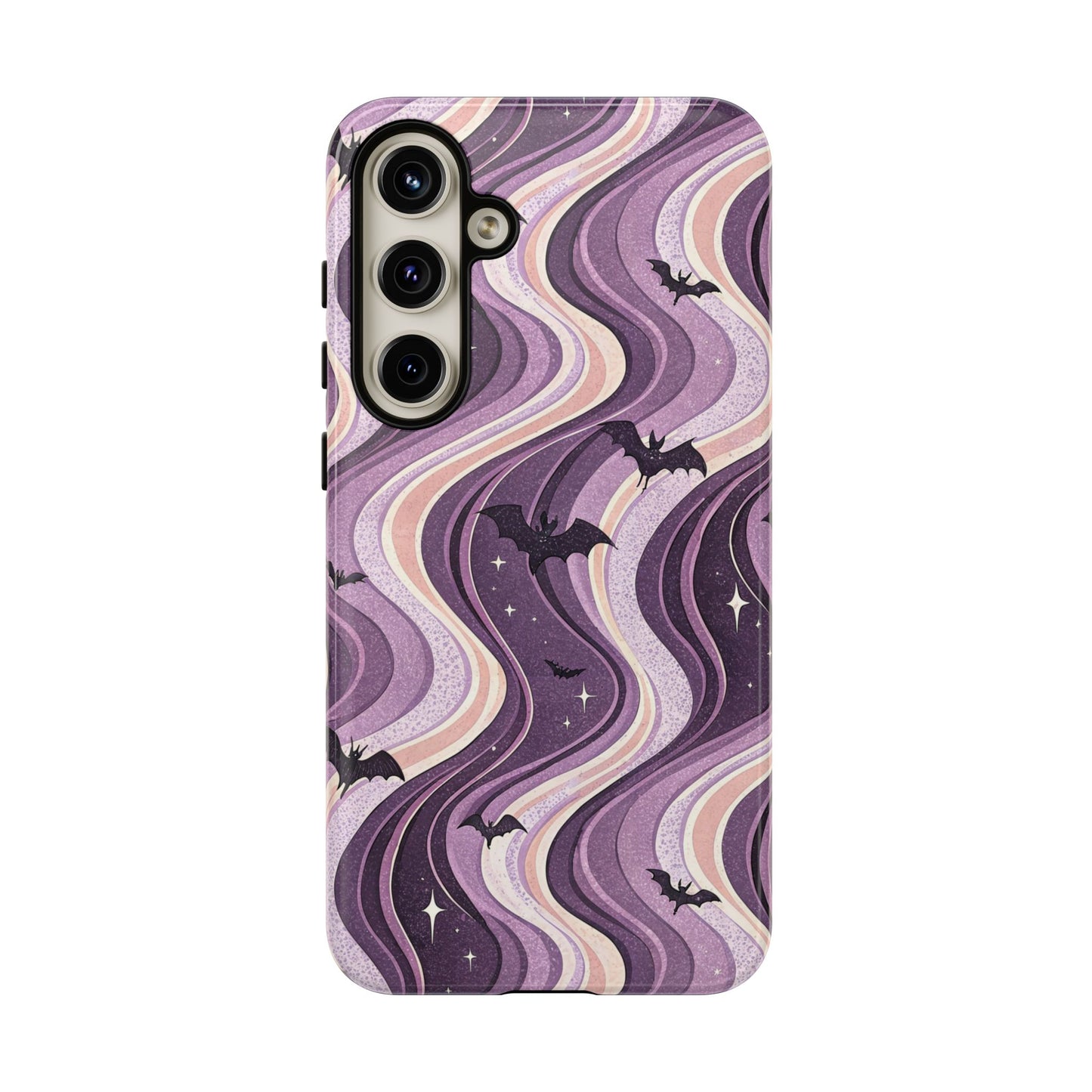 Retro Bats & Swirls Samsung Case