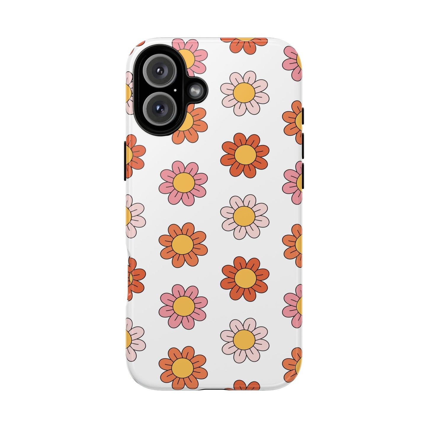 Retro Daisy iPhone Case