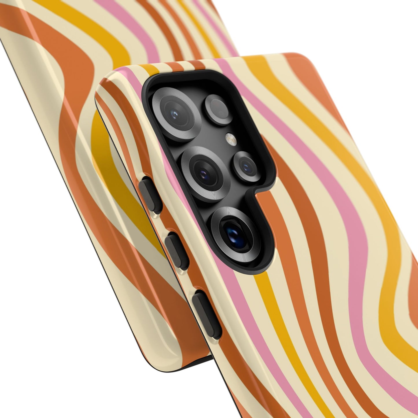 Retro Sunset Wave Samsung Case