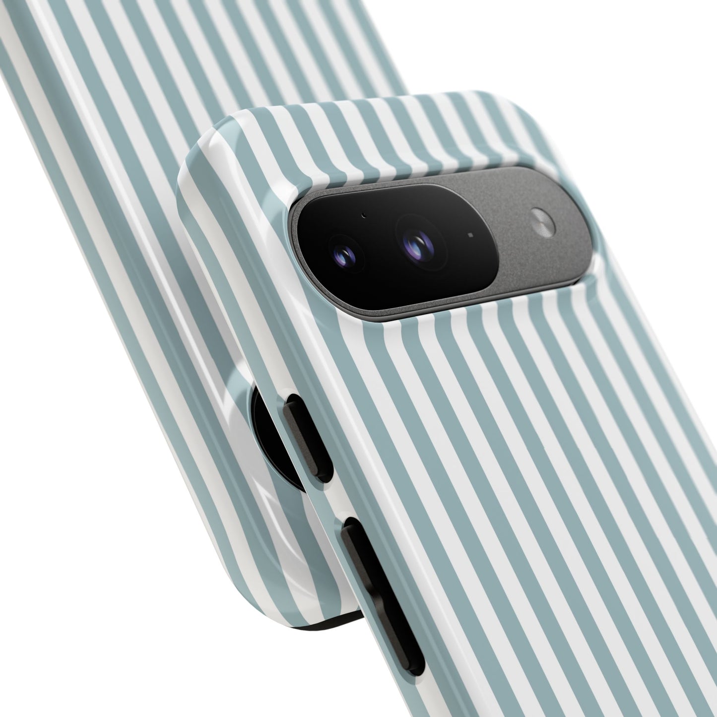 Blue & White Stripe Google Pixel Case