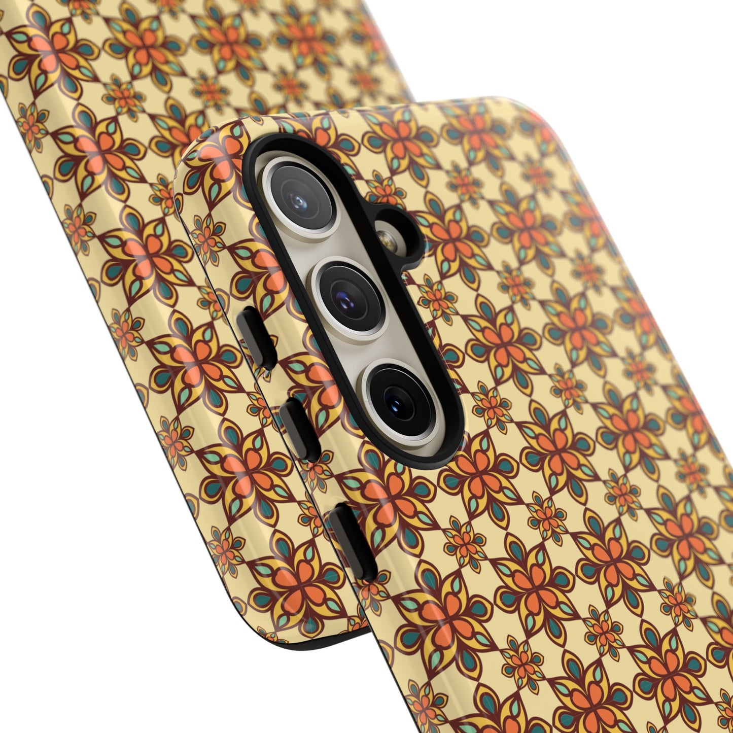 Retro Mandala Floral Samsung Galaxy Case