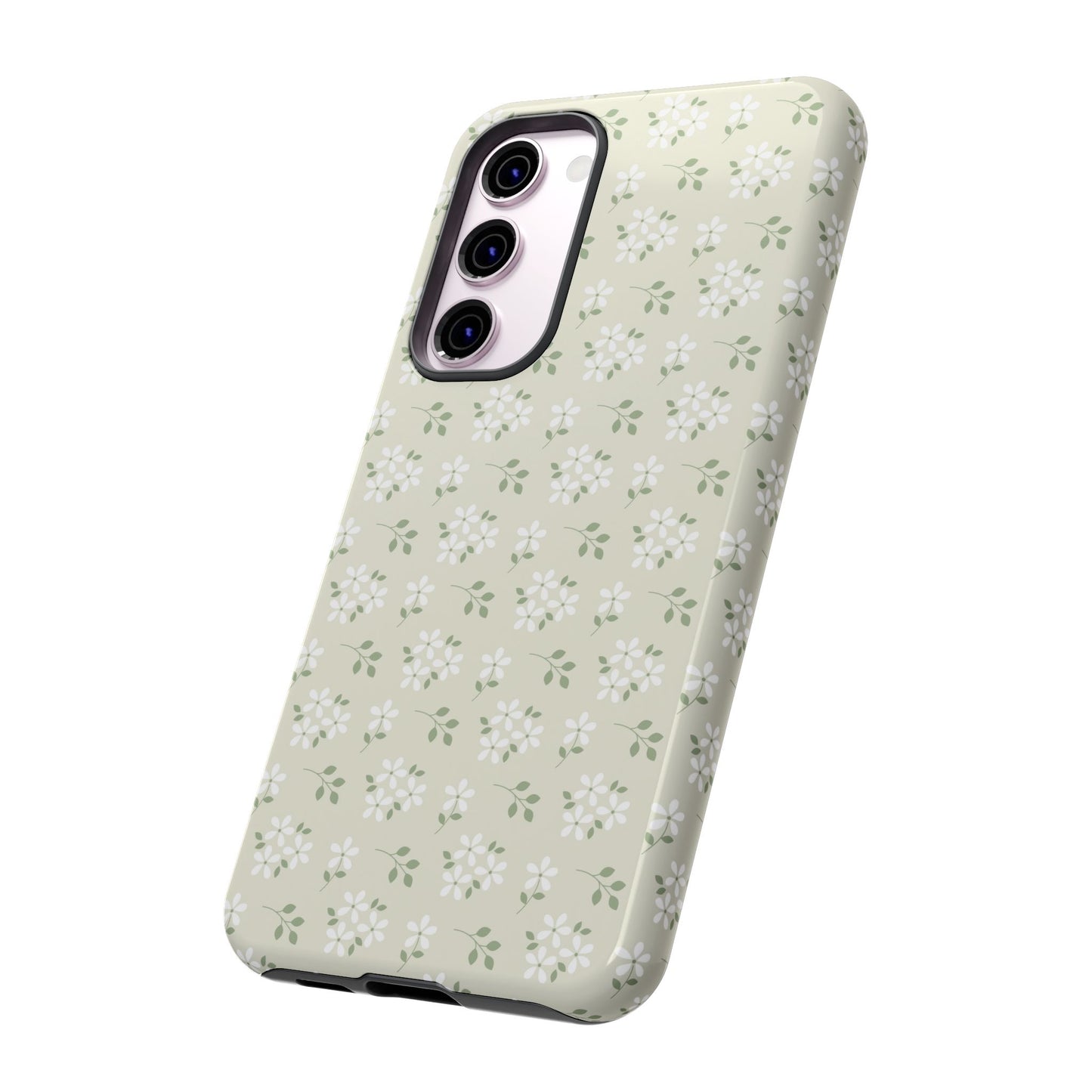 Beige Daisy Bloom Samsung Case