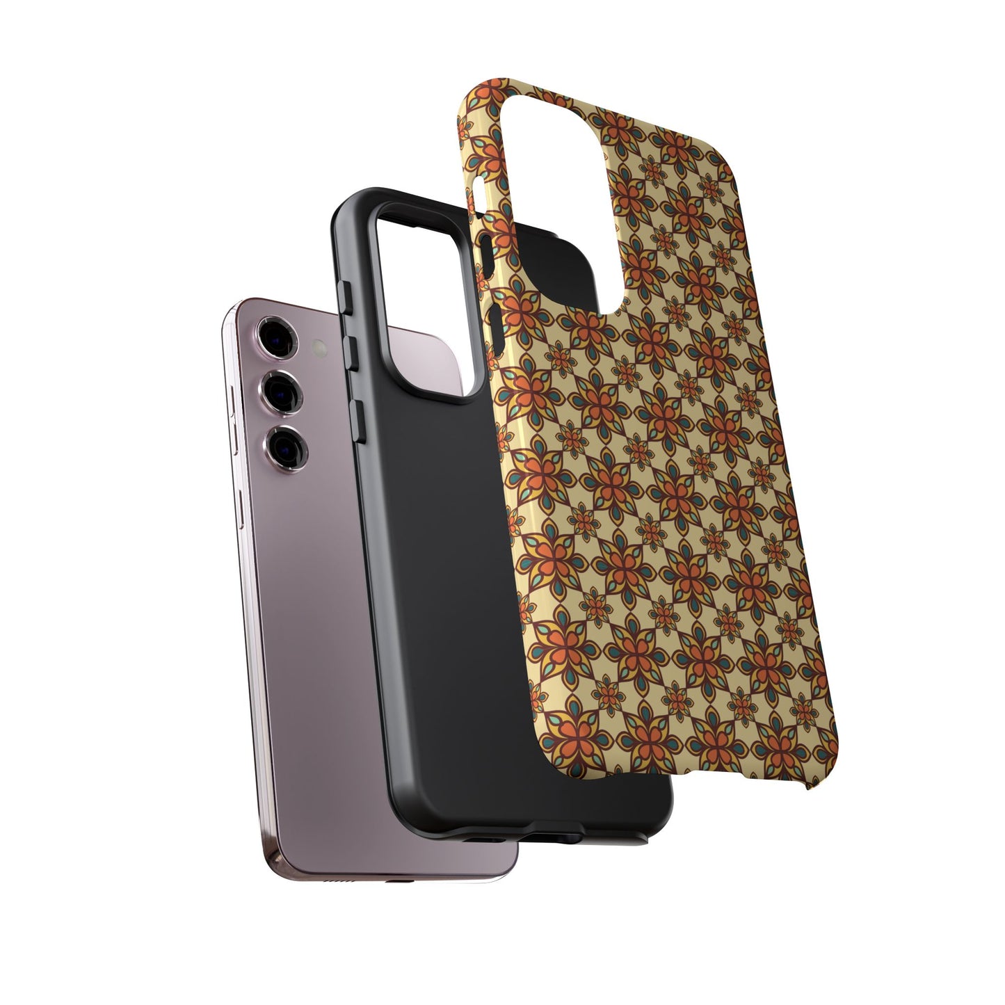 Retro Mandala Floral Samsung Galaxy Case