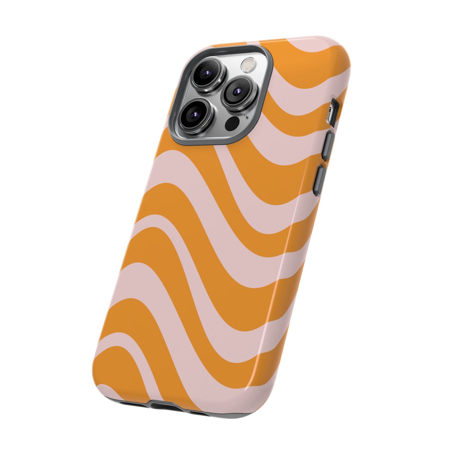 Retro Wavy Stripe iPhone Case