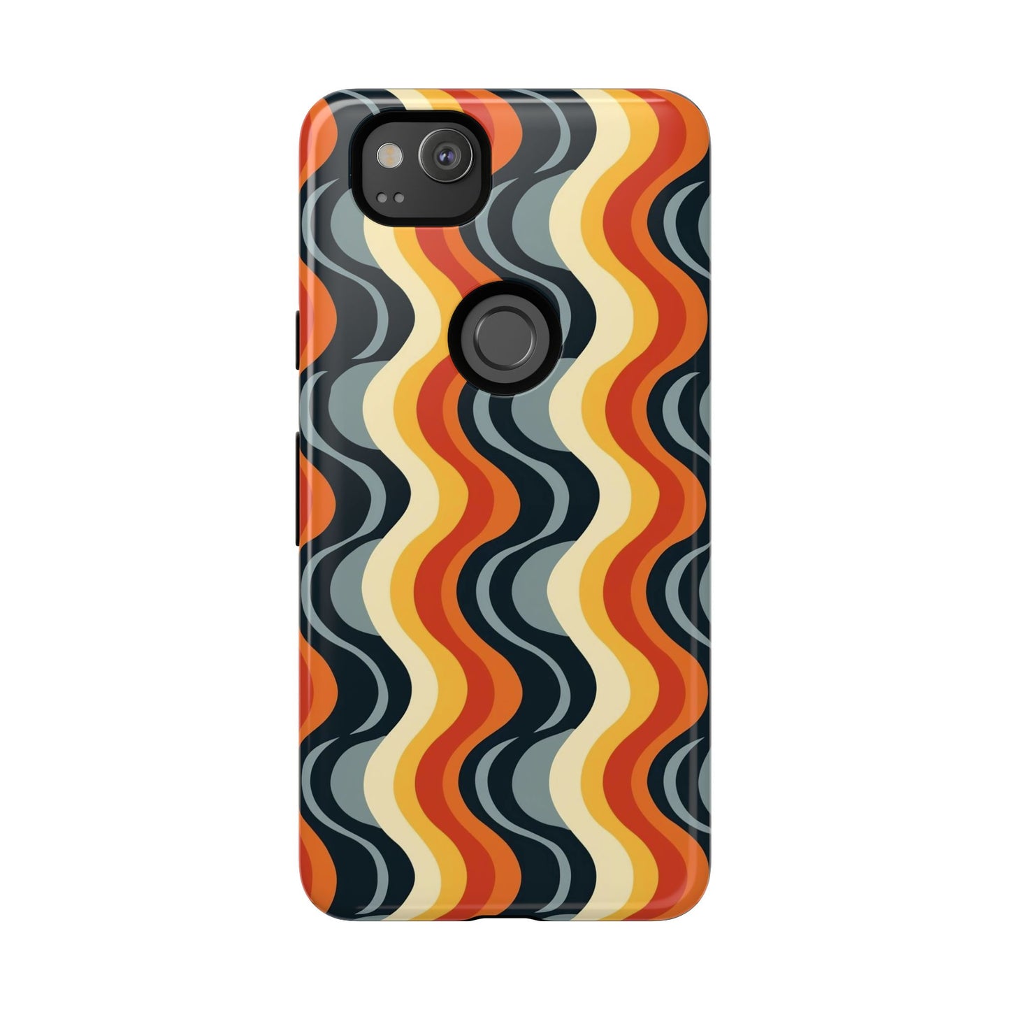 Retro Wavy Stripe Google Pixel Case