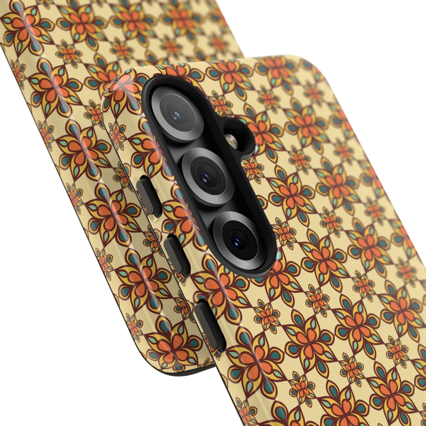 Retro Mandala Floral Samsung Galaxy Case