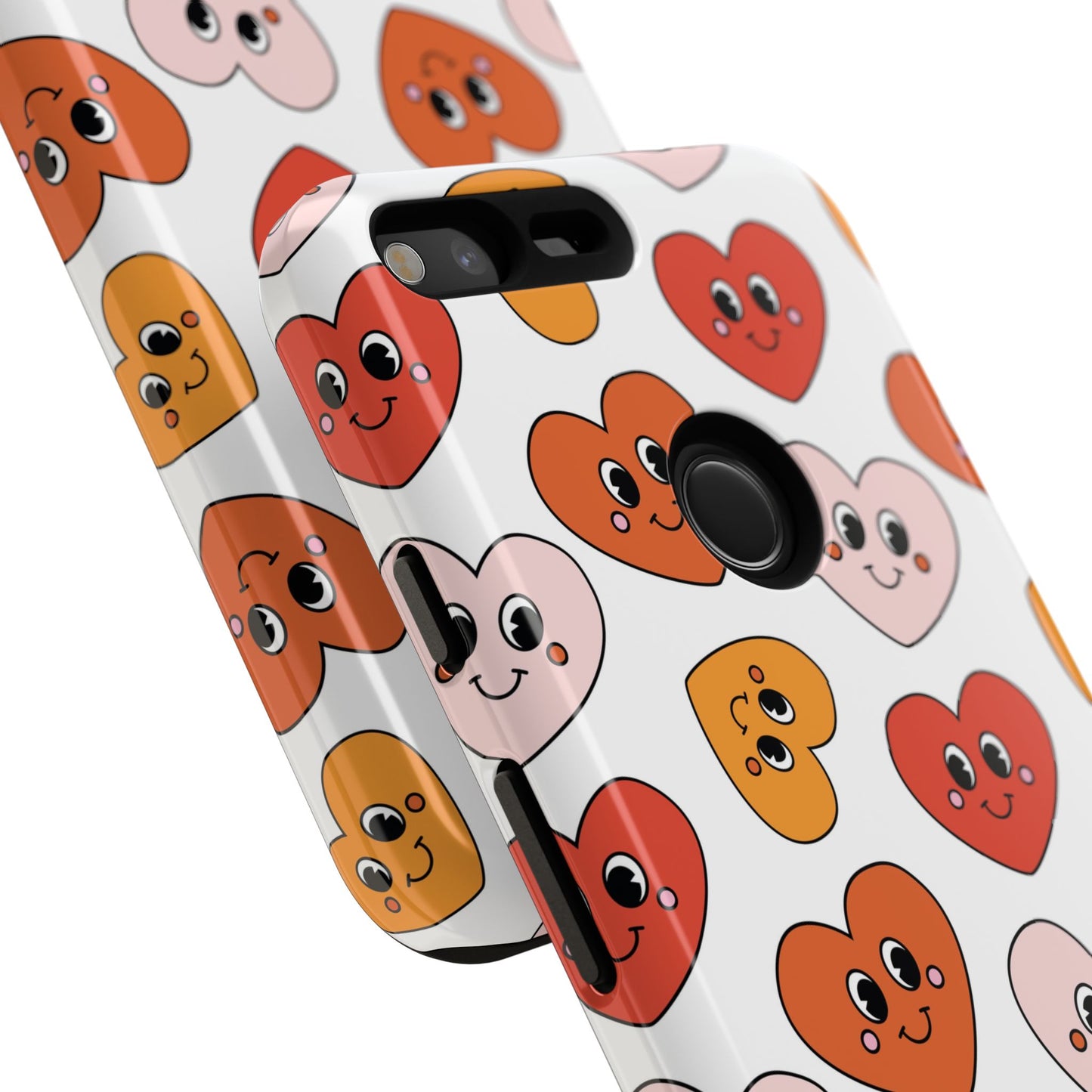 Smiley Heart Faces Google Pixel Case