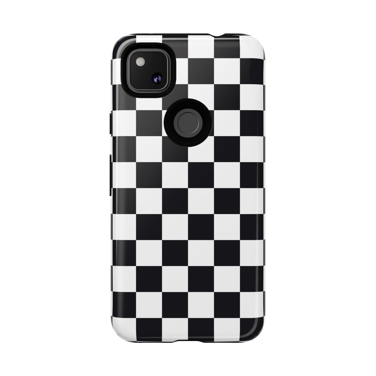 Black & White Checkerboard Google Pixel Case