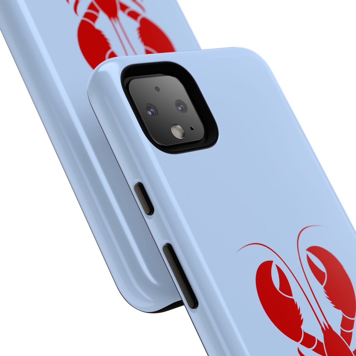 Red Lobster on Sky Blue Google Pixel Case