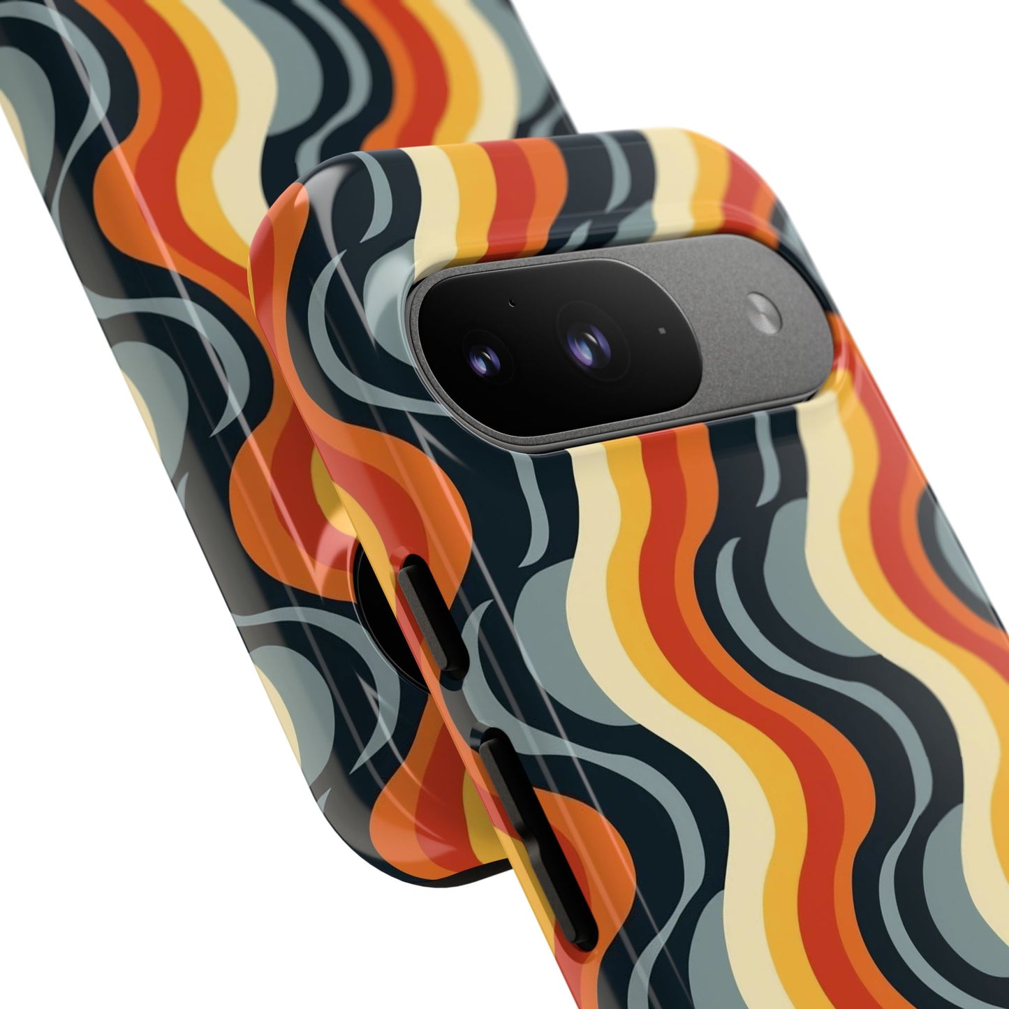 Retro Wavy Stripe Google Pixel Case