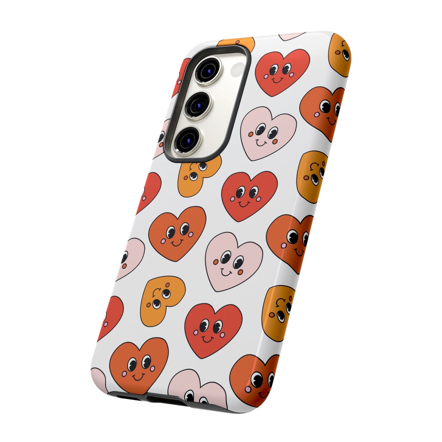 Smiley Heart Faces Samsung Case