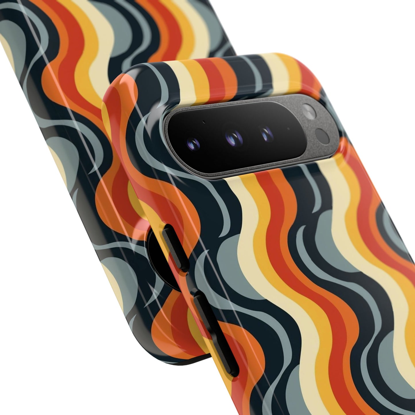 Retro Wavy Stripe Google Pixel Case