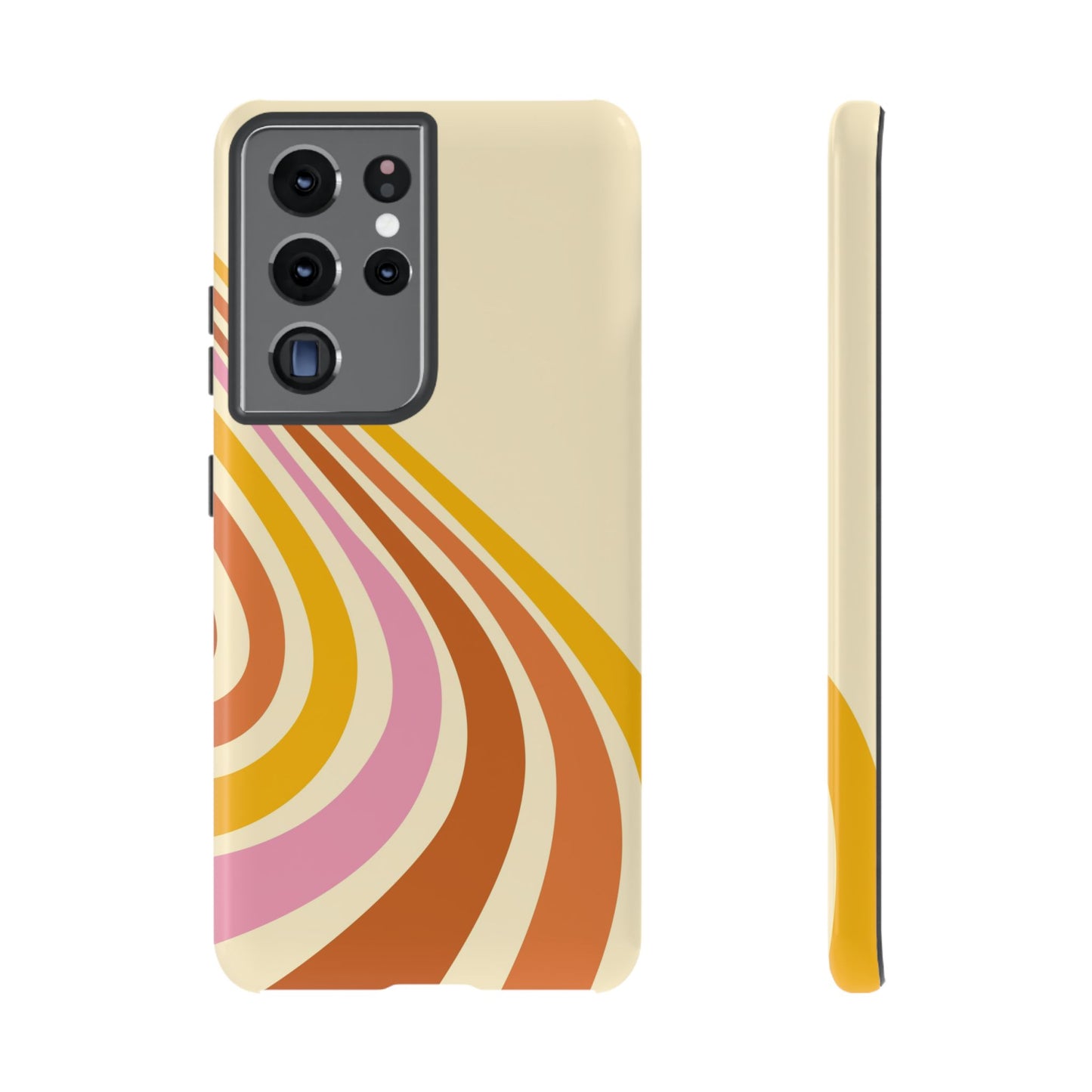 Retro Wave Swirl Samsung Case