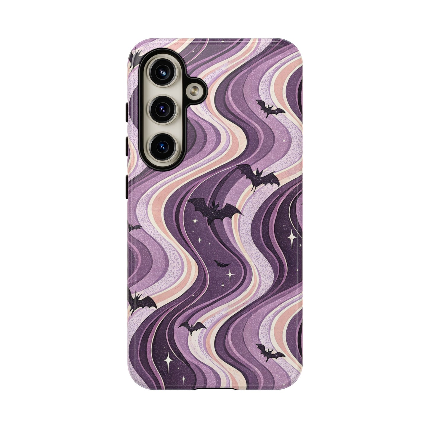 Retro Bats & Swirls Samsung Case