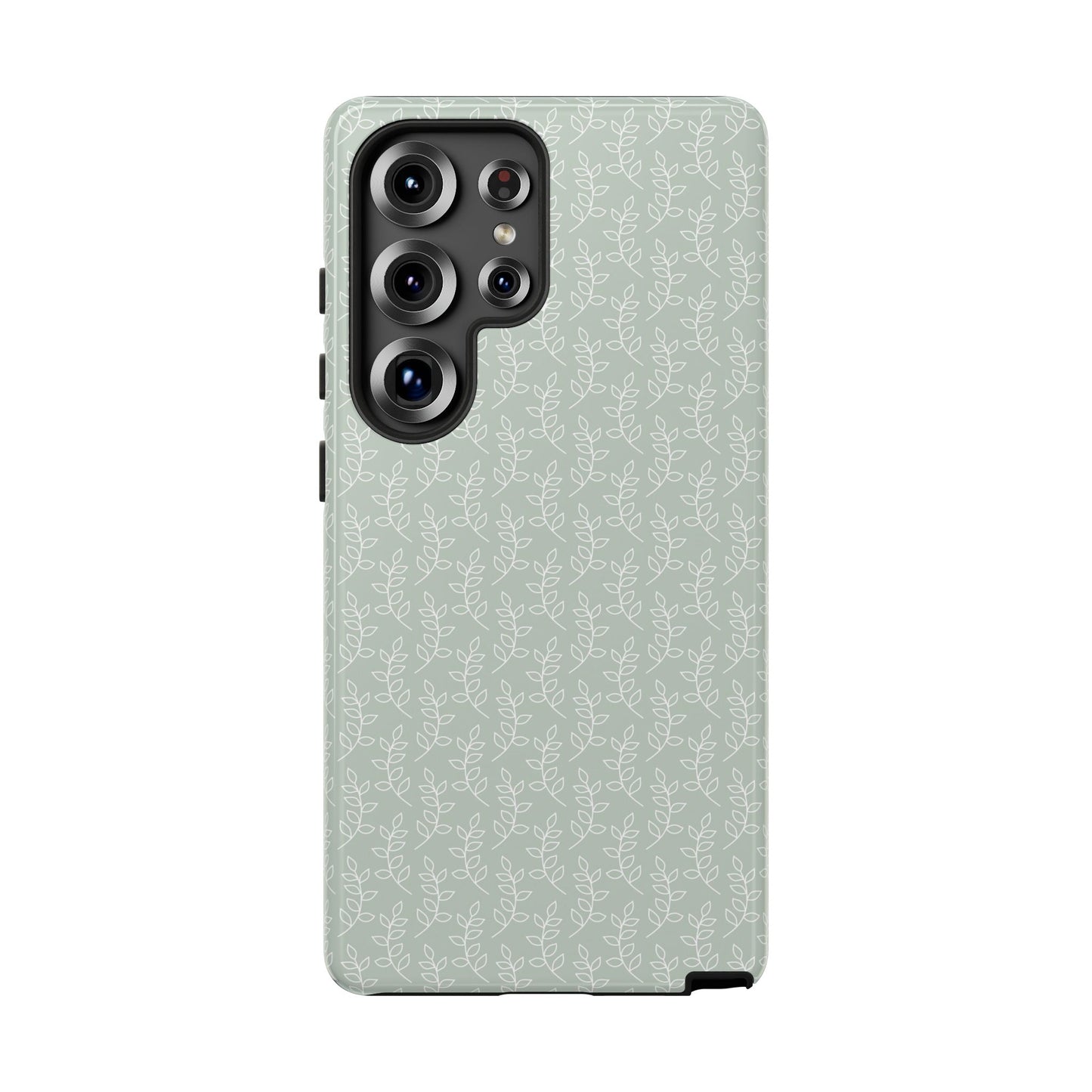 Minimal Leaf Print Samsung Case