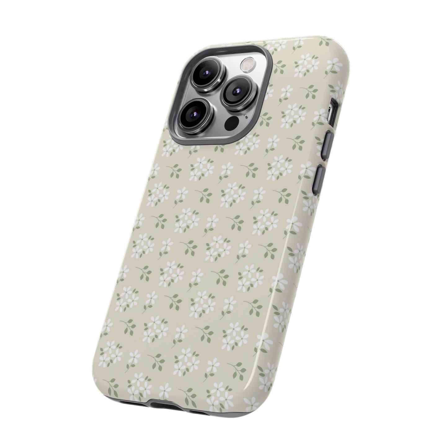 Beige Daisy Bloom iPhone Case