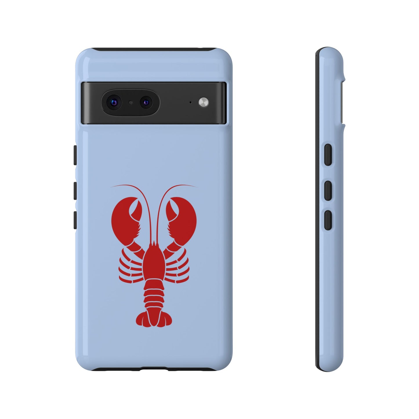 Red Lobster on Sky Blue Google Pixel Case