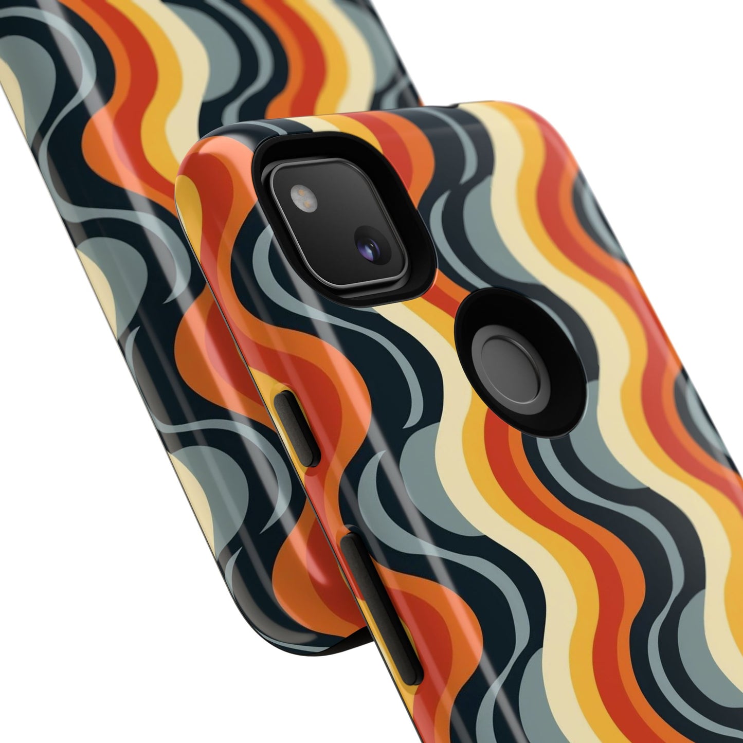 Retro Wavy Stripe Google Pixel Case