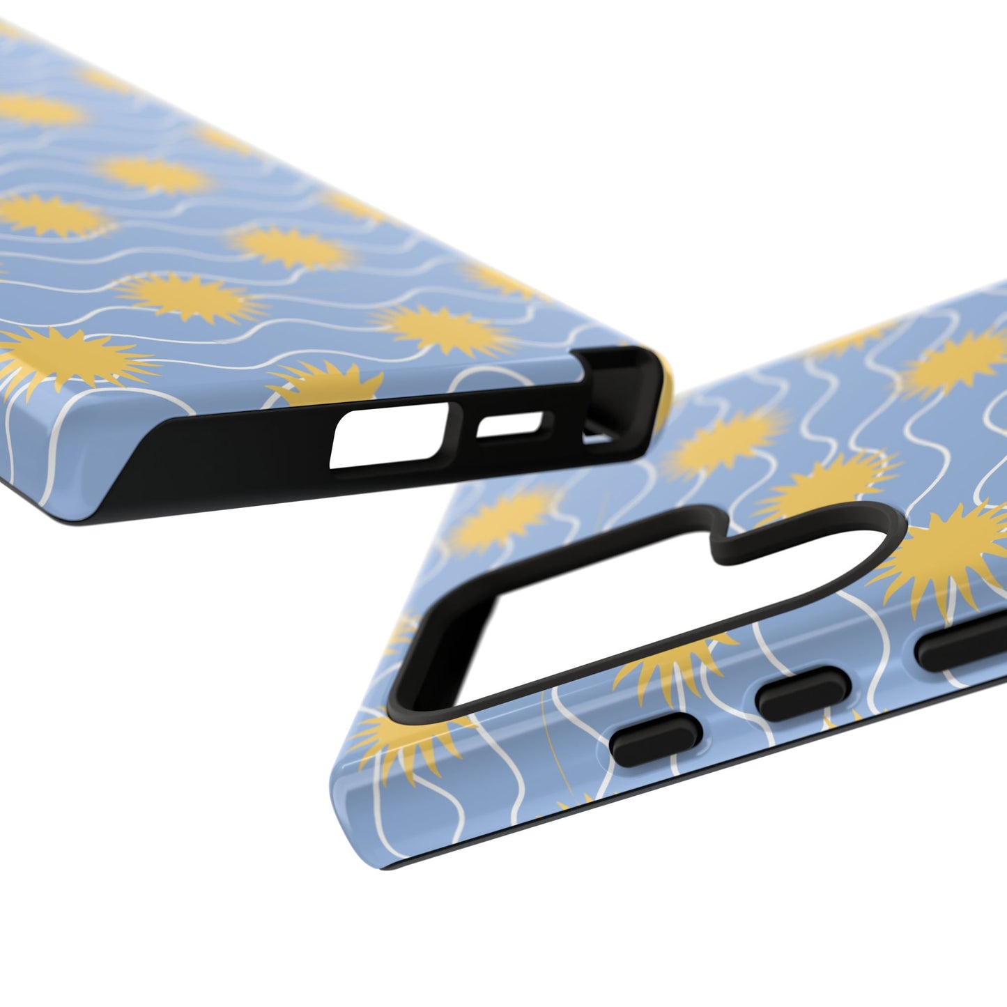 Sunny Waves Blue Samsung Case