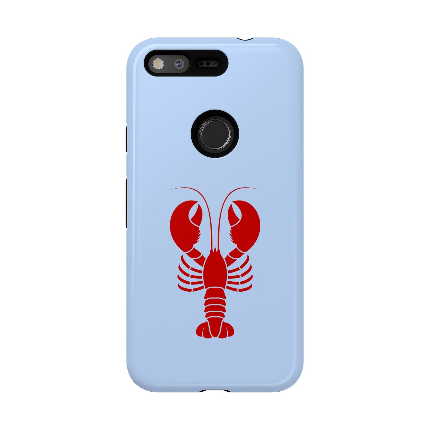Red Lobster on Sky Blue Google Pixel Case