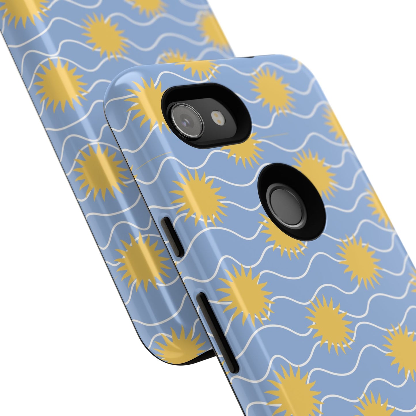 Sunny Waves Blue Google Pixel Case