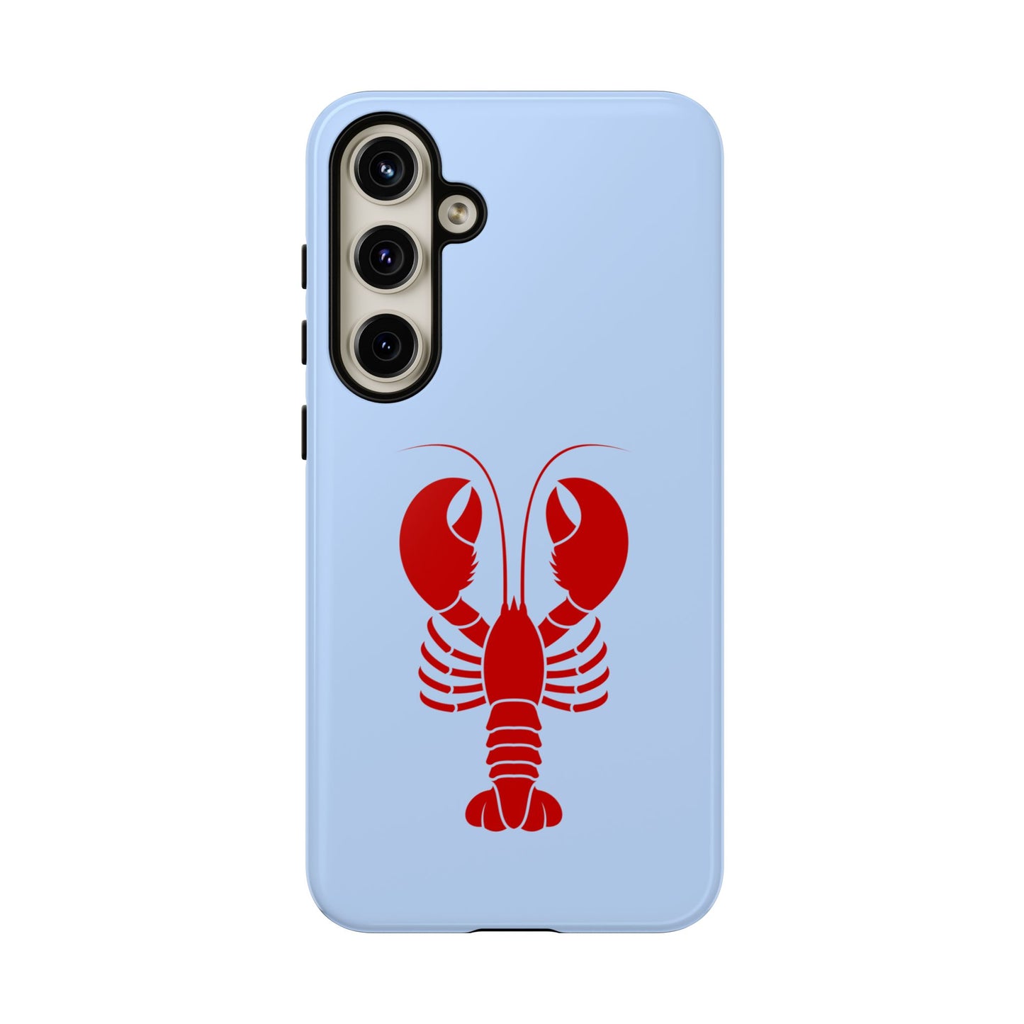 Red Lobster on Sky Blue Samsung Case