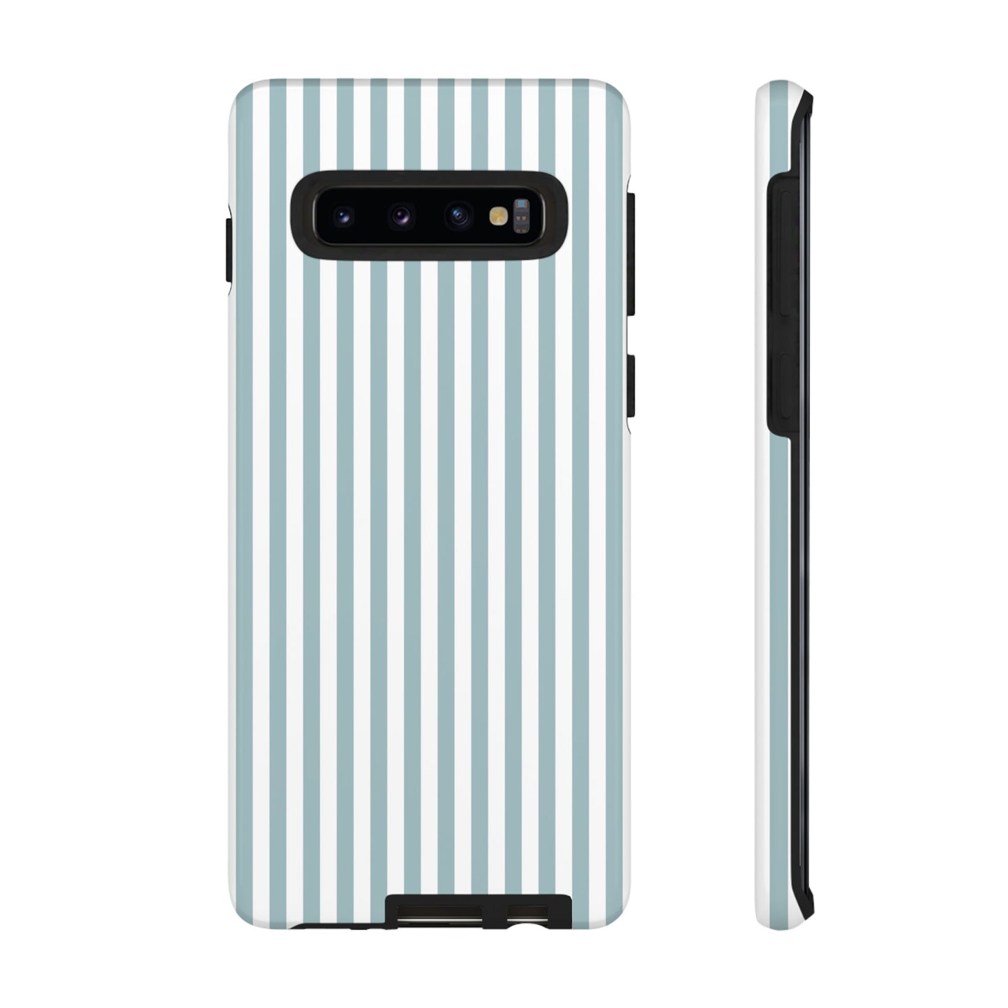 Blue & White Stripe Samsung Case