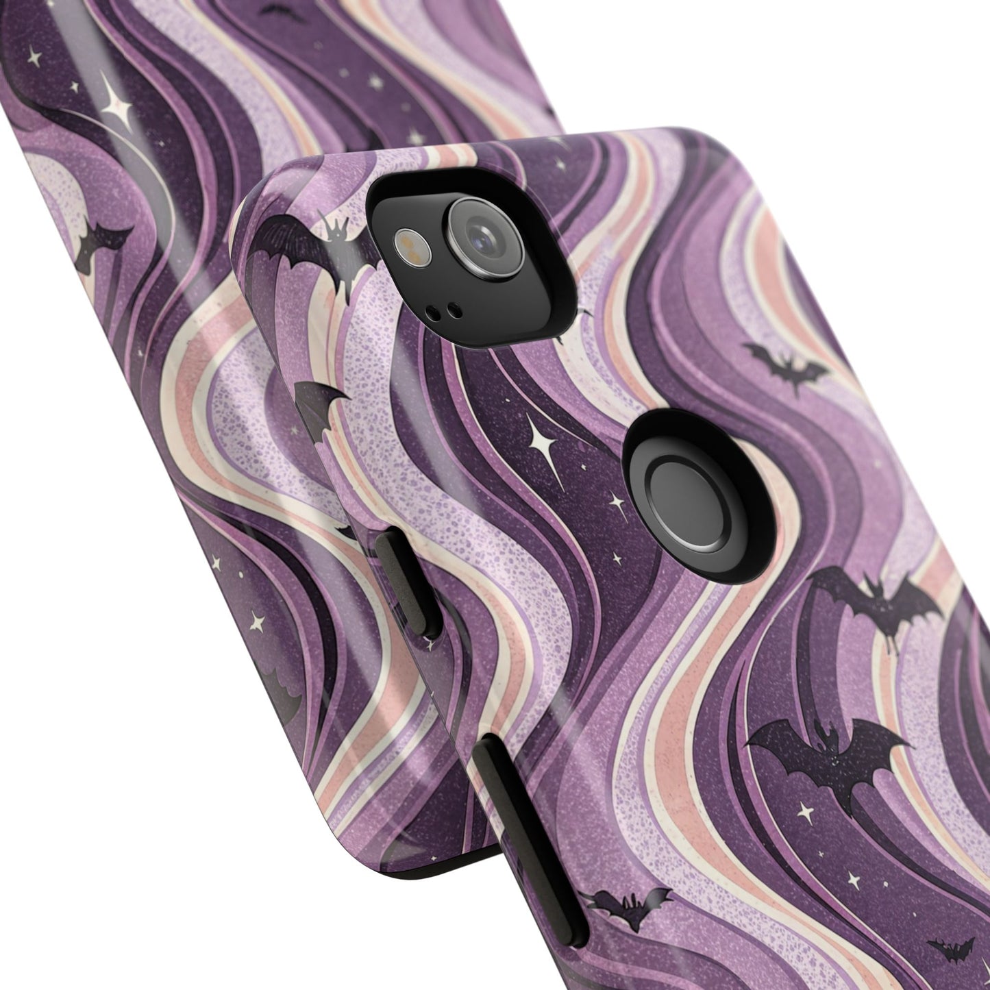 Retro Bats & Swirls Google Pixel Case