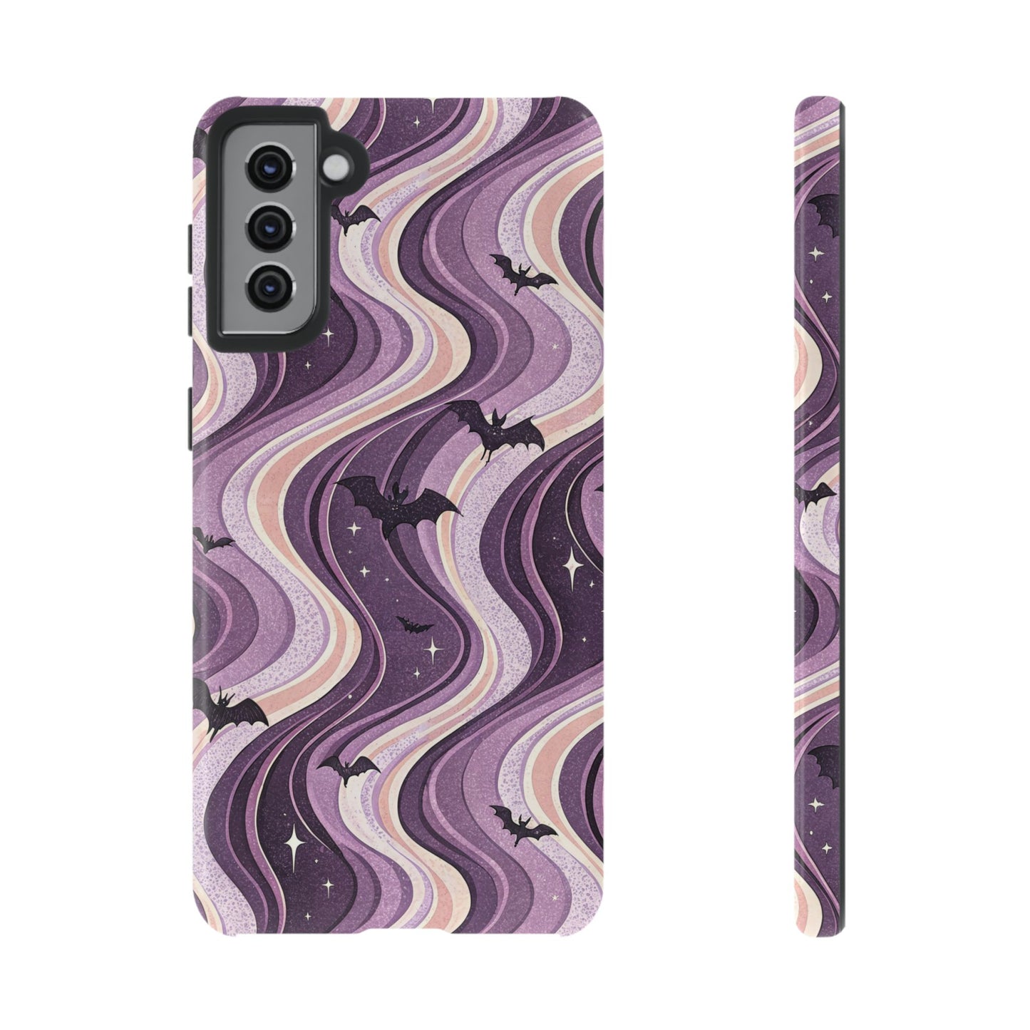 Retro Bats & Swirls Samsung Case