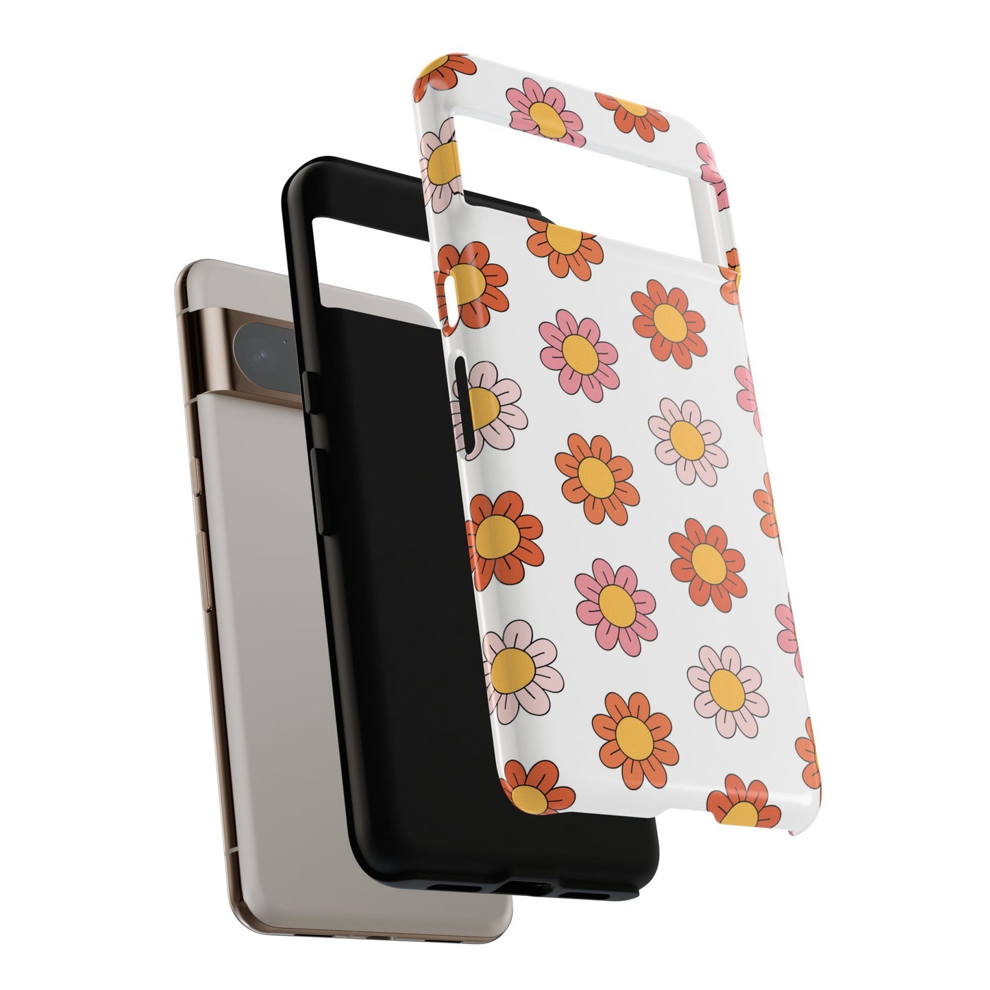 Retro Daisy Google Pixel Case