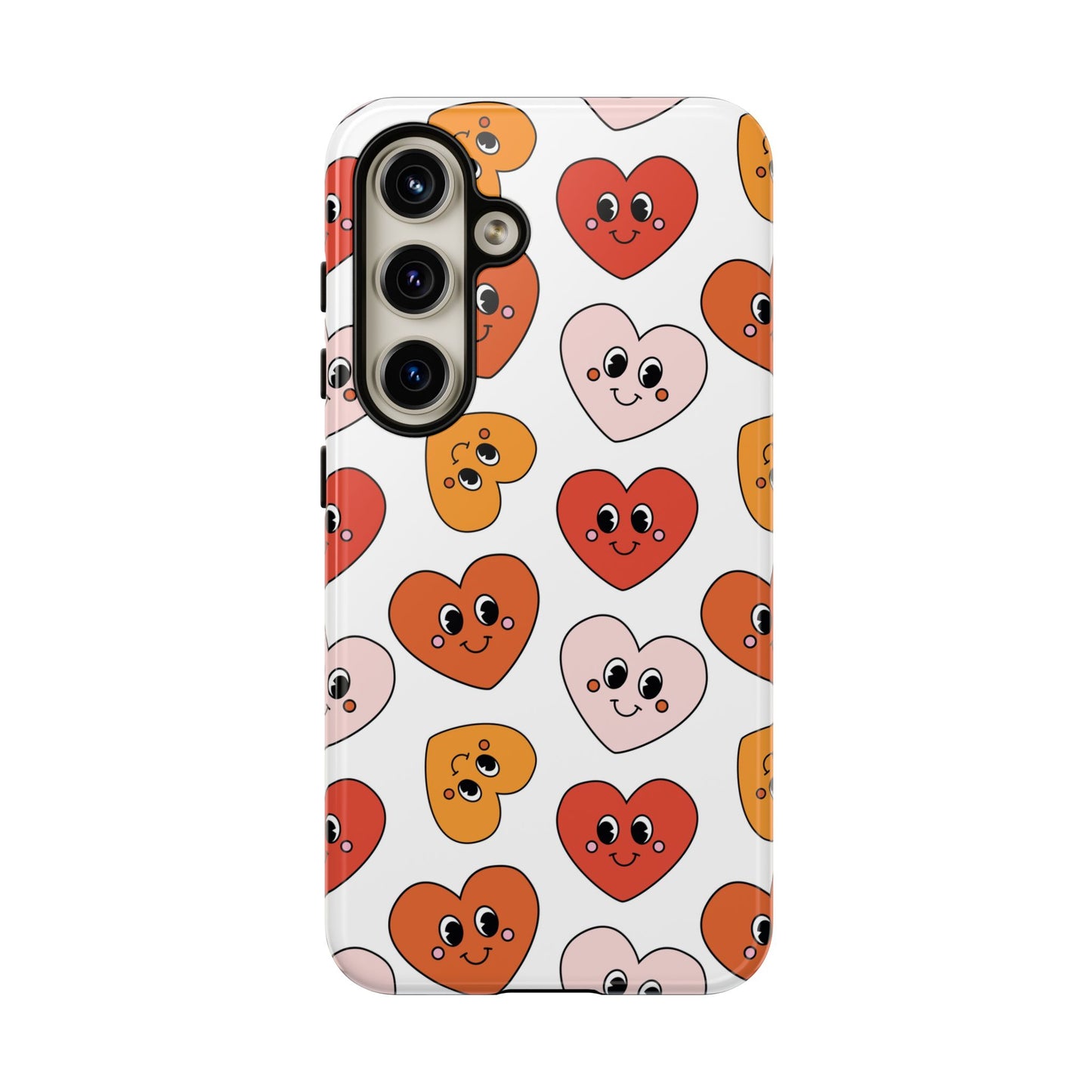 Smiley Heart Faces Samsung Case