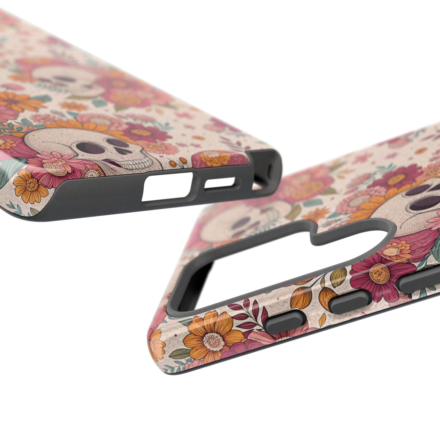 Floral Skull Samsung Case