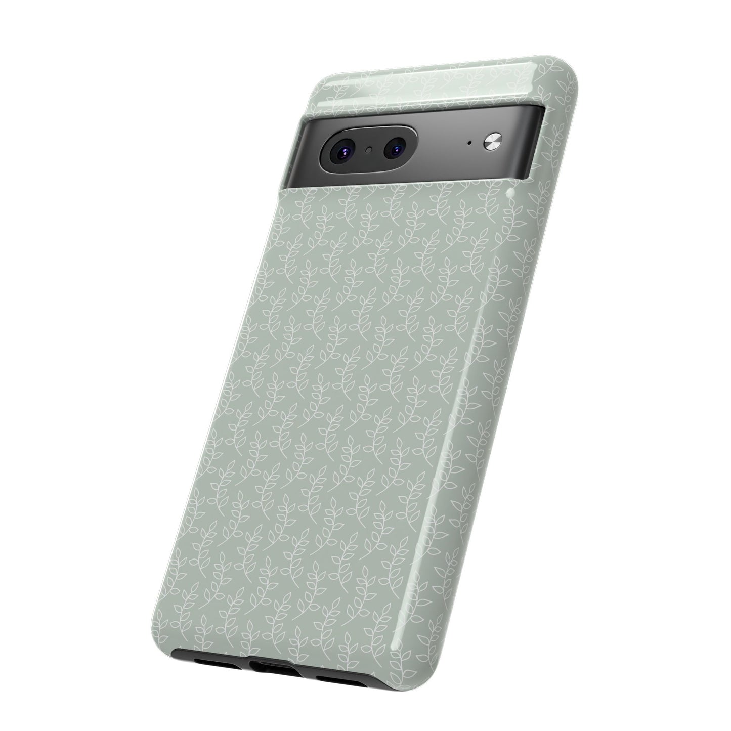Minimal Leaf Print Google Pixel Case