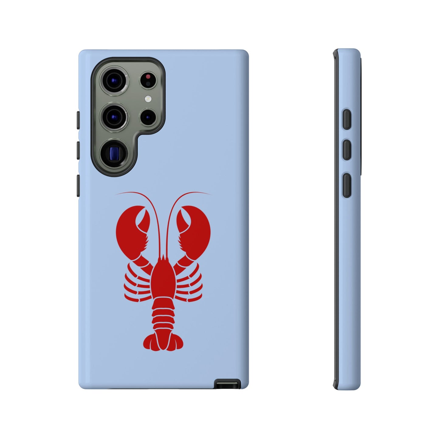 Red Lobster on Sky Blue Samsung Case