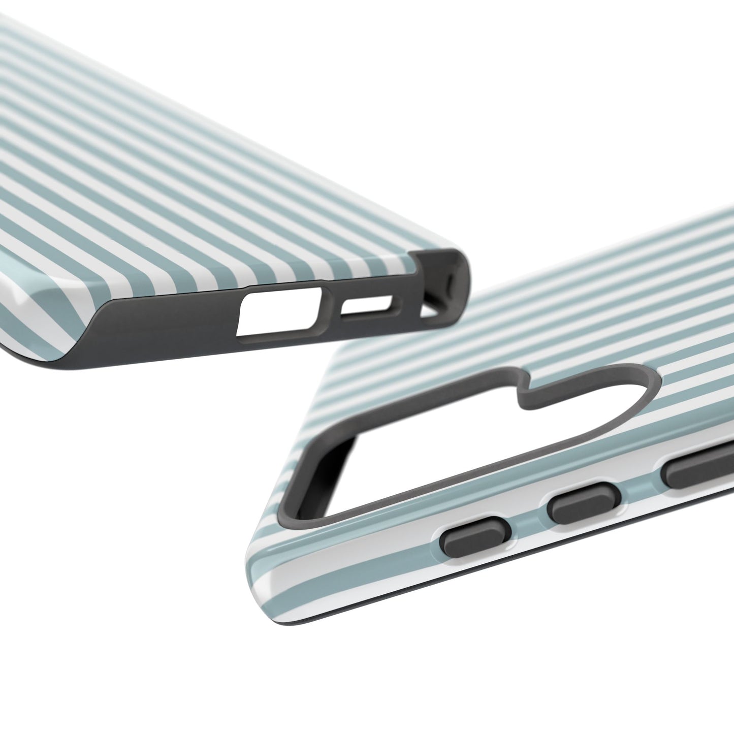 Blue & White Stripe Samsung Case