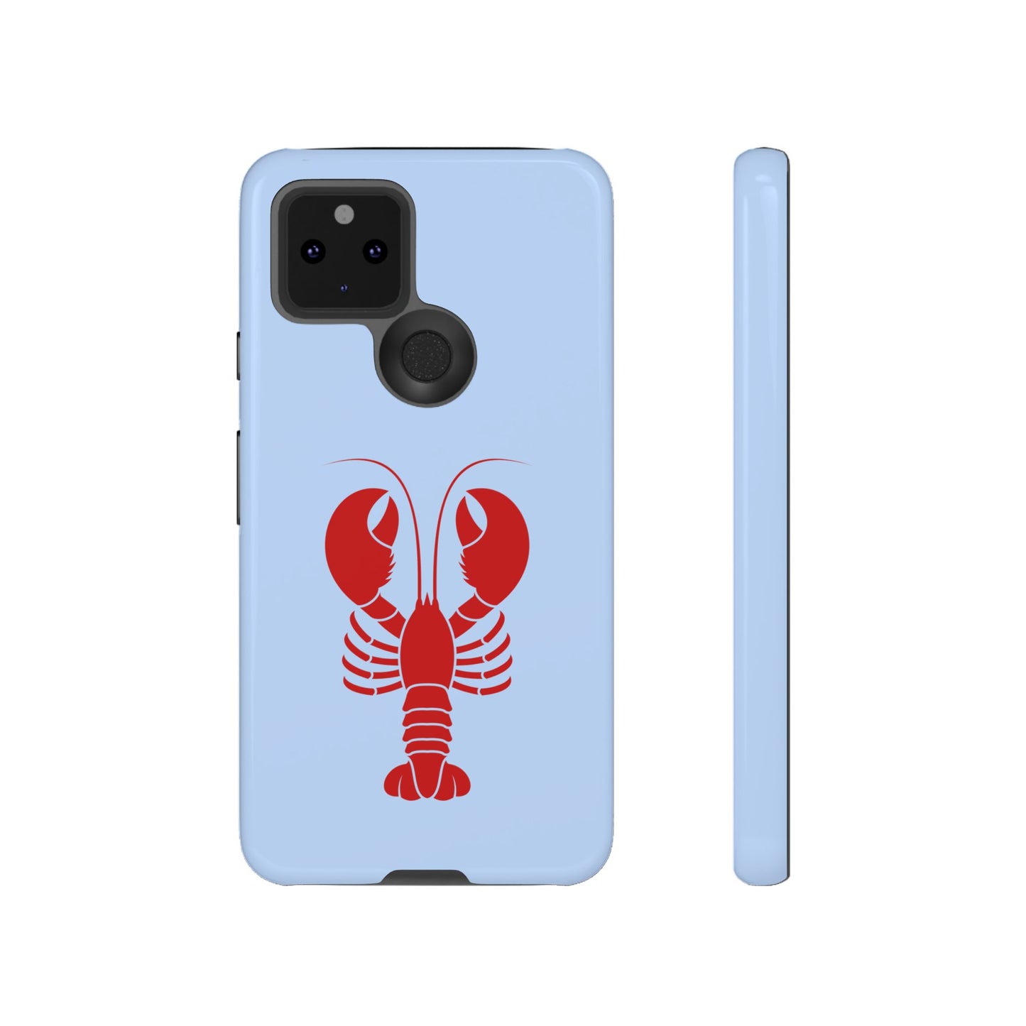 Red Lobster on Sky Blue Google Pixel Case