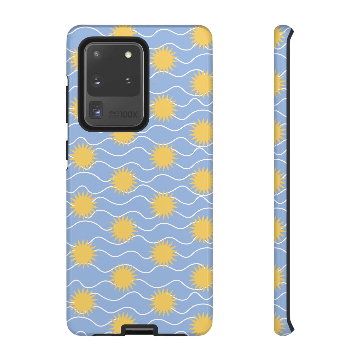 Sunny Waves Blue Samsung Case