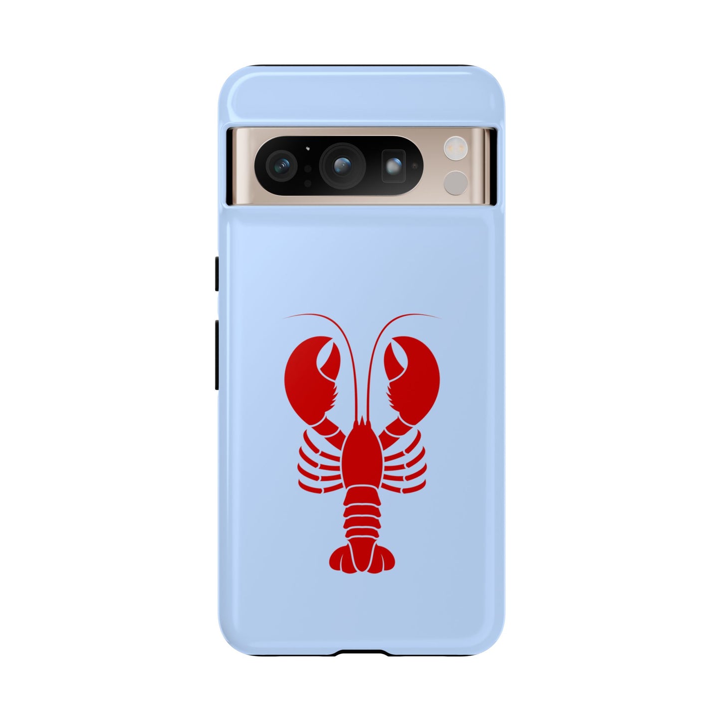 Red Lobster on Sky Blue Google Pixel Case