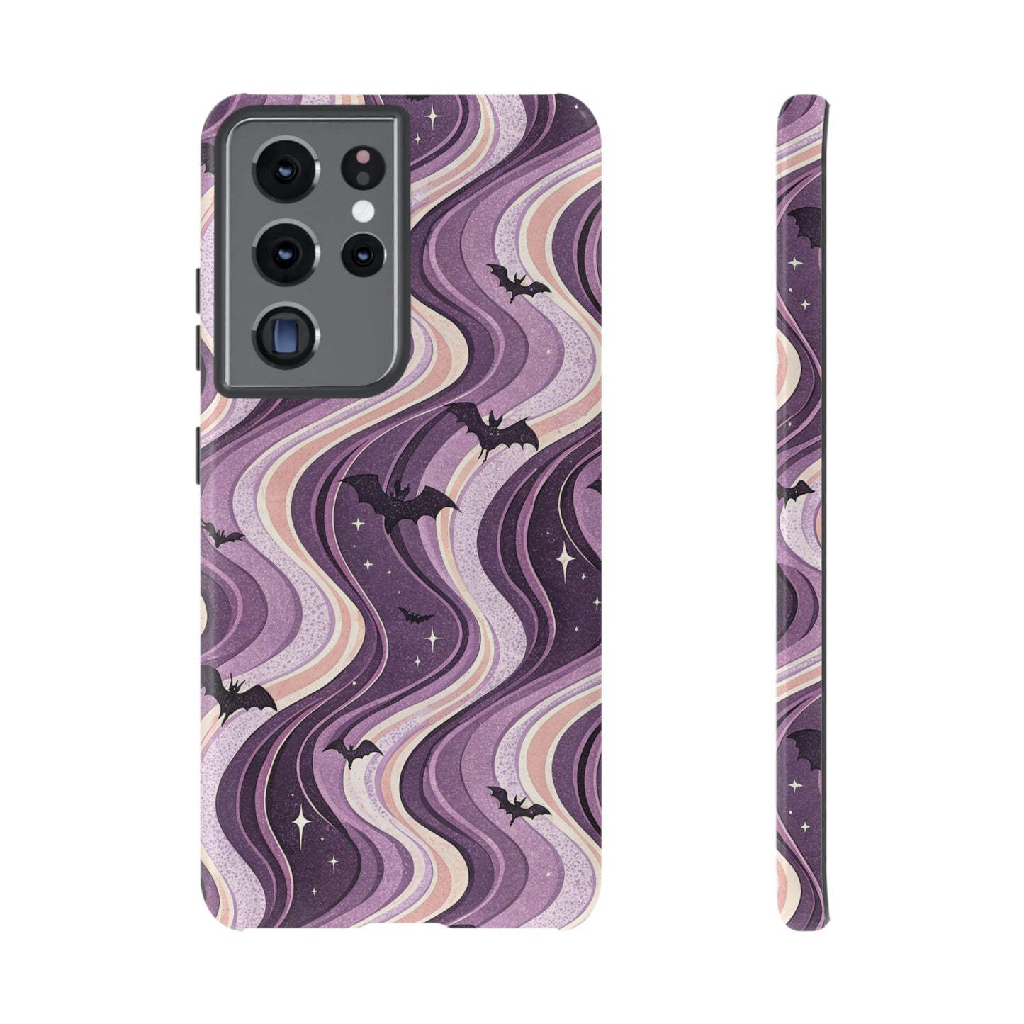 Retro Bats & Swirls Samsung Case