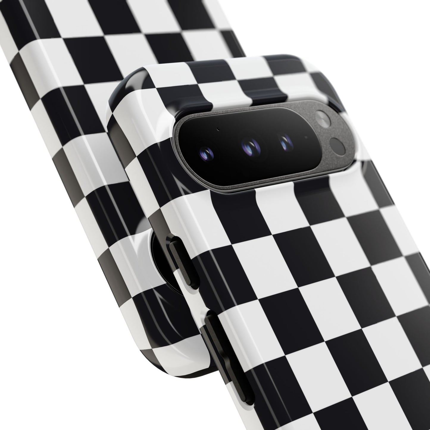 Black & White Checkerboard Google Pixel Case