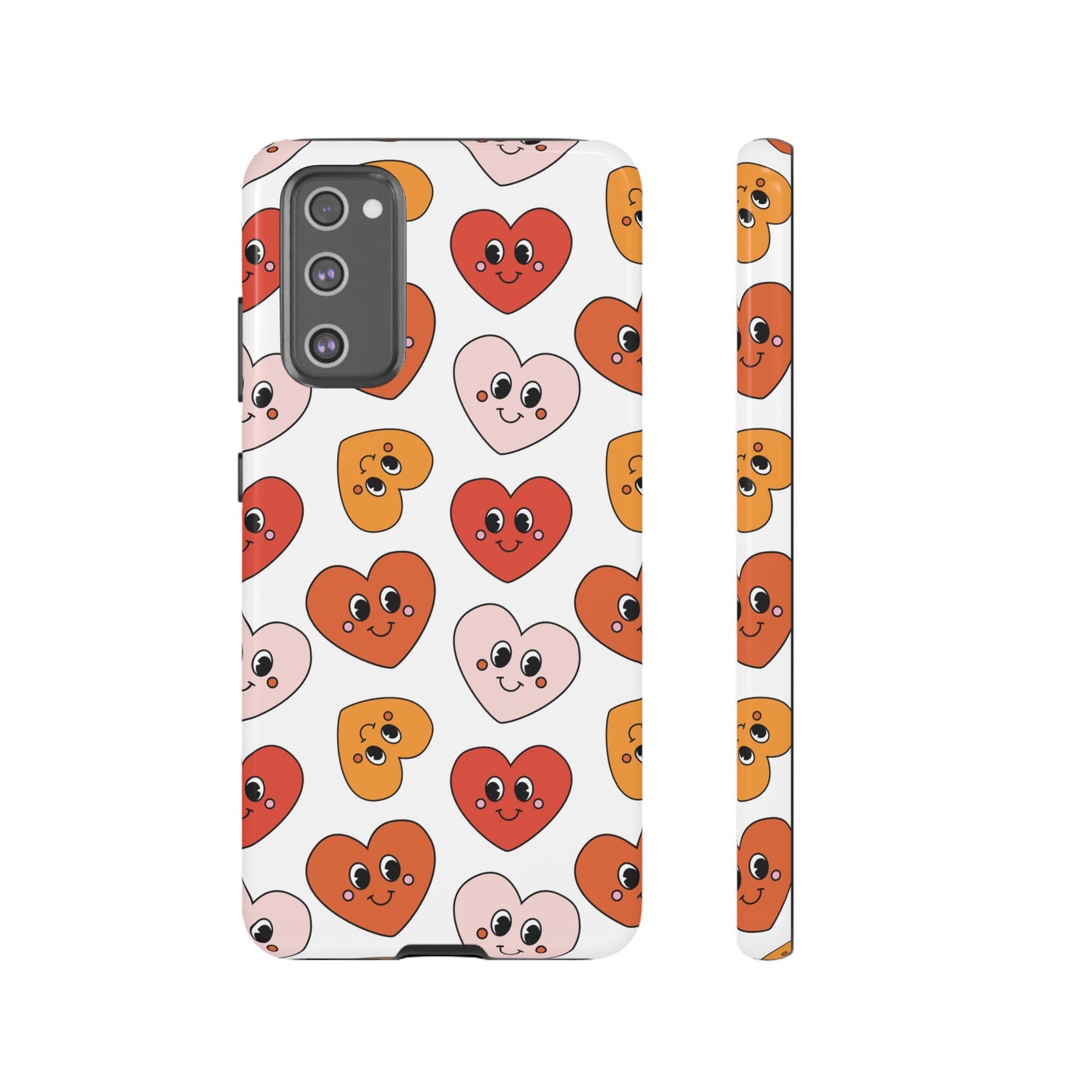 Smiley Heart Faces Samsung Case