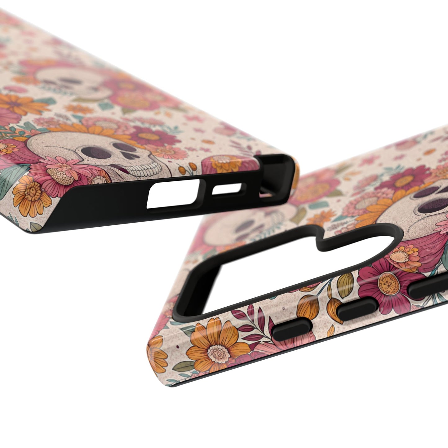 Floral Skull Samsung Case