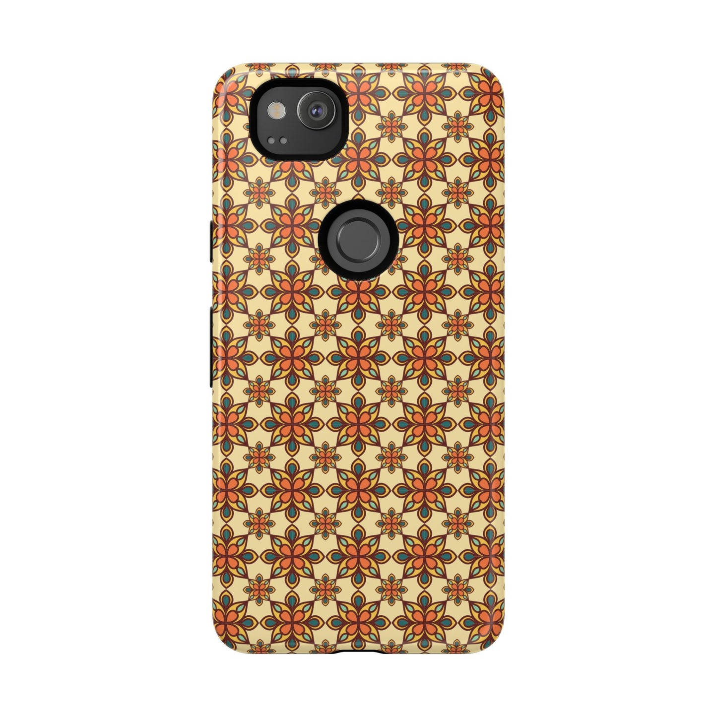 Retro Mandala Floral Google Pixel Case