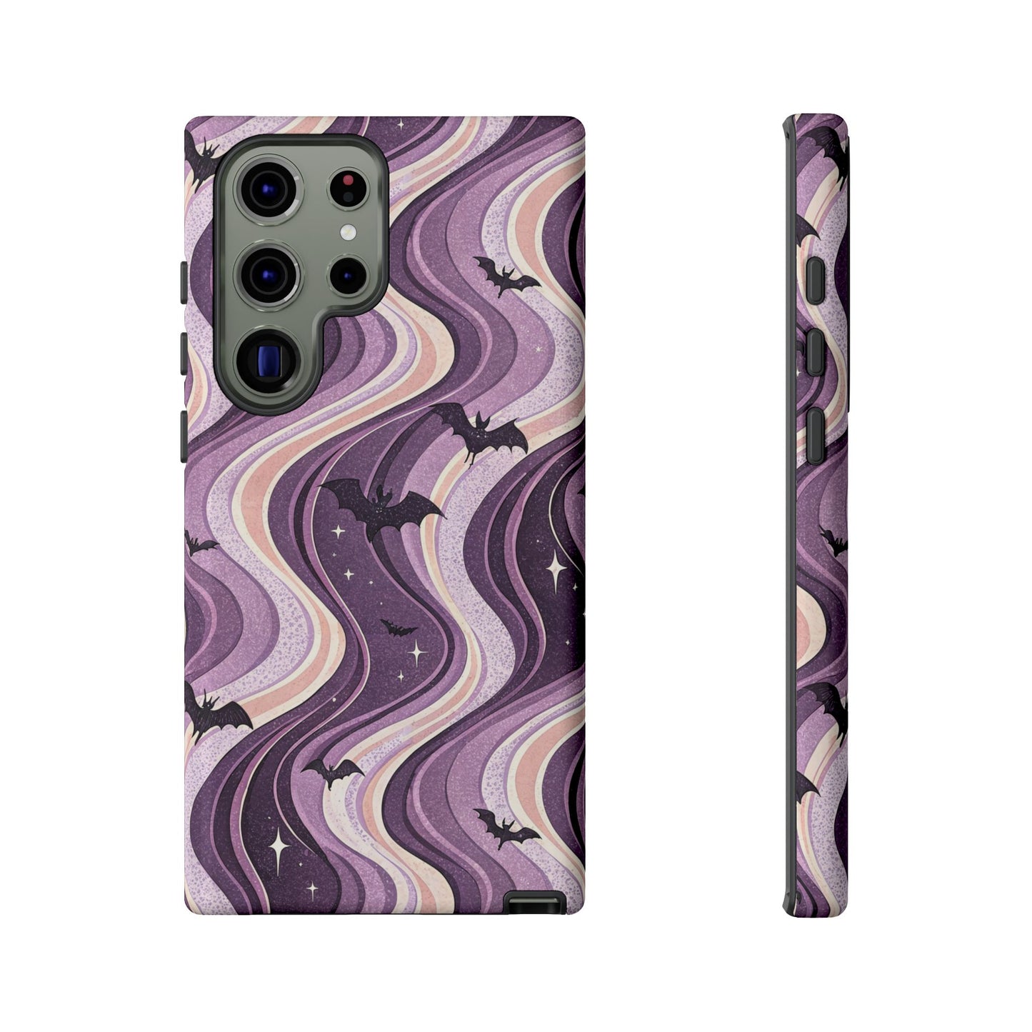 Retro Bats & Swirls Samsung Case