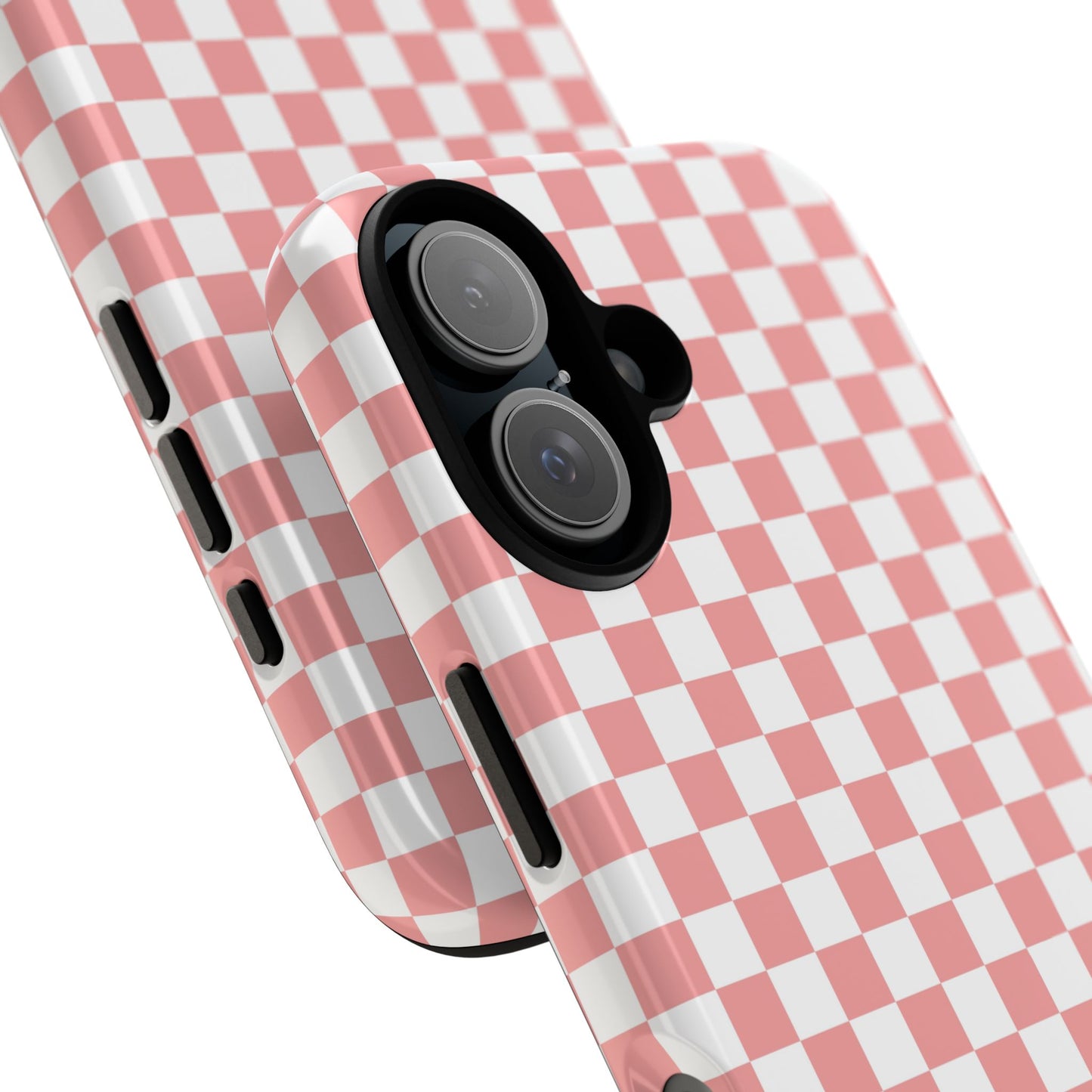 Pink Checkerboard iPhone Case