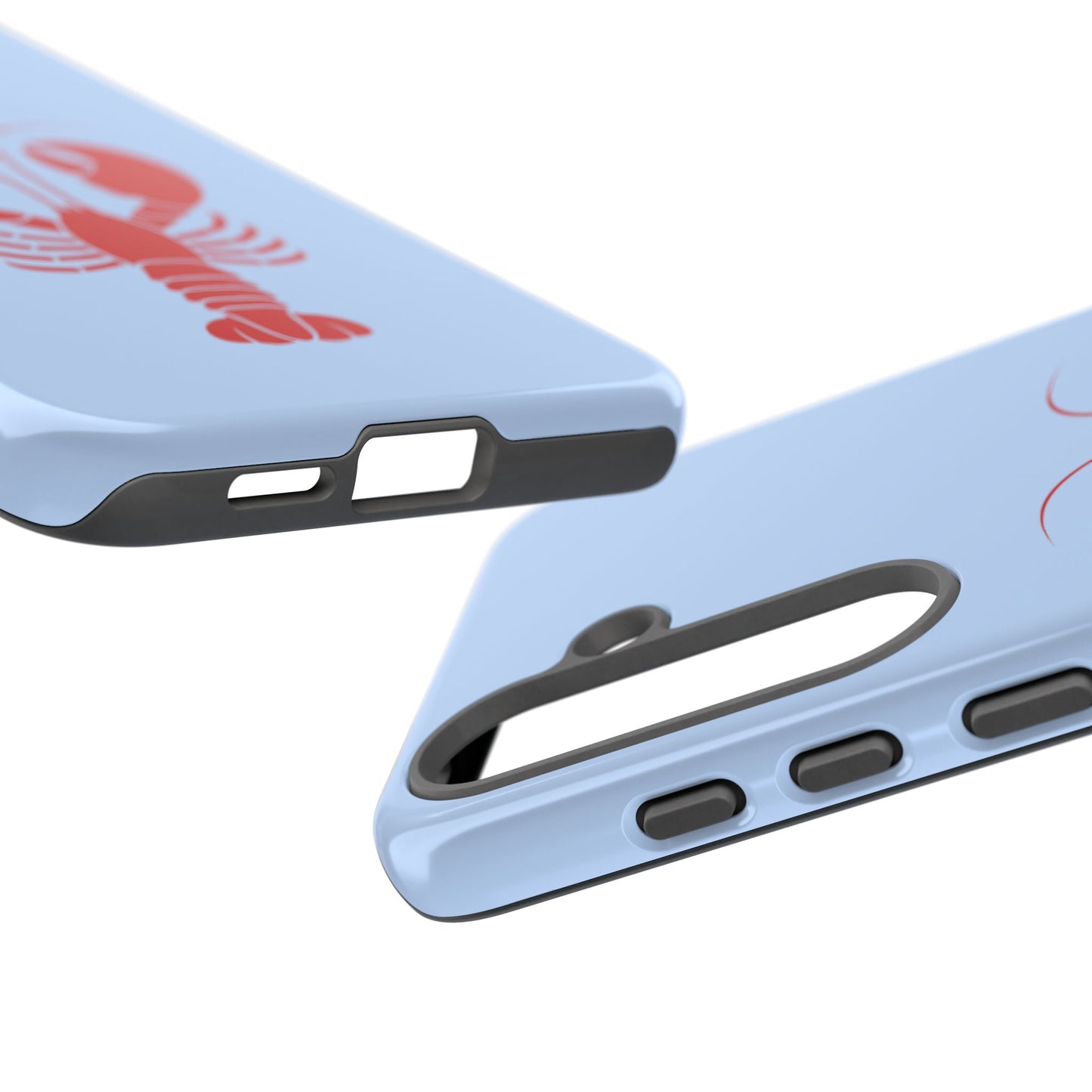 Red Lobster on Sky Blue Samsung Case